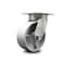 Service Caster 6 Inch Kingpinless Semi Steel Wheel Swivel Top Plate Caster SCC-KP30S620-SSR - alternate 1